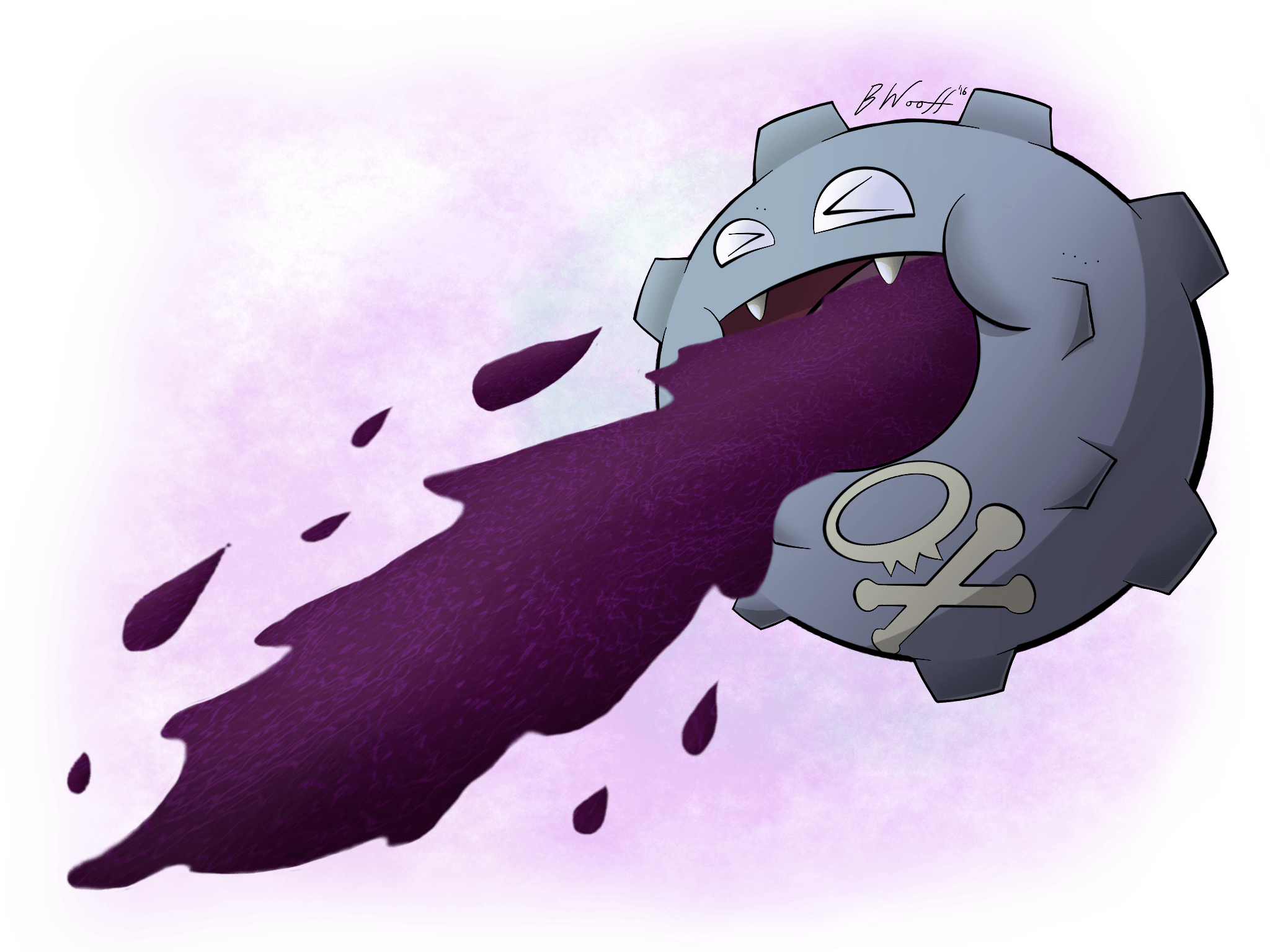 109 Koffing used Sludge and Poison Gas!