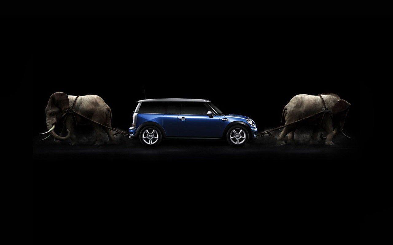 Mini Cooper S Blue Wallpapers