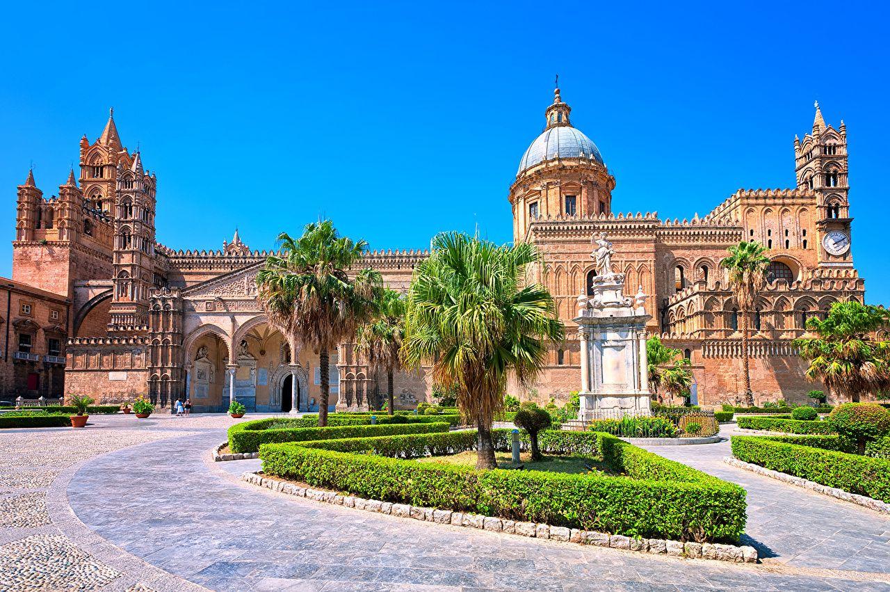 Wallpapers Sicily Italy Cathedral of PalermoCathedral of Palermo