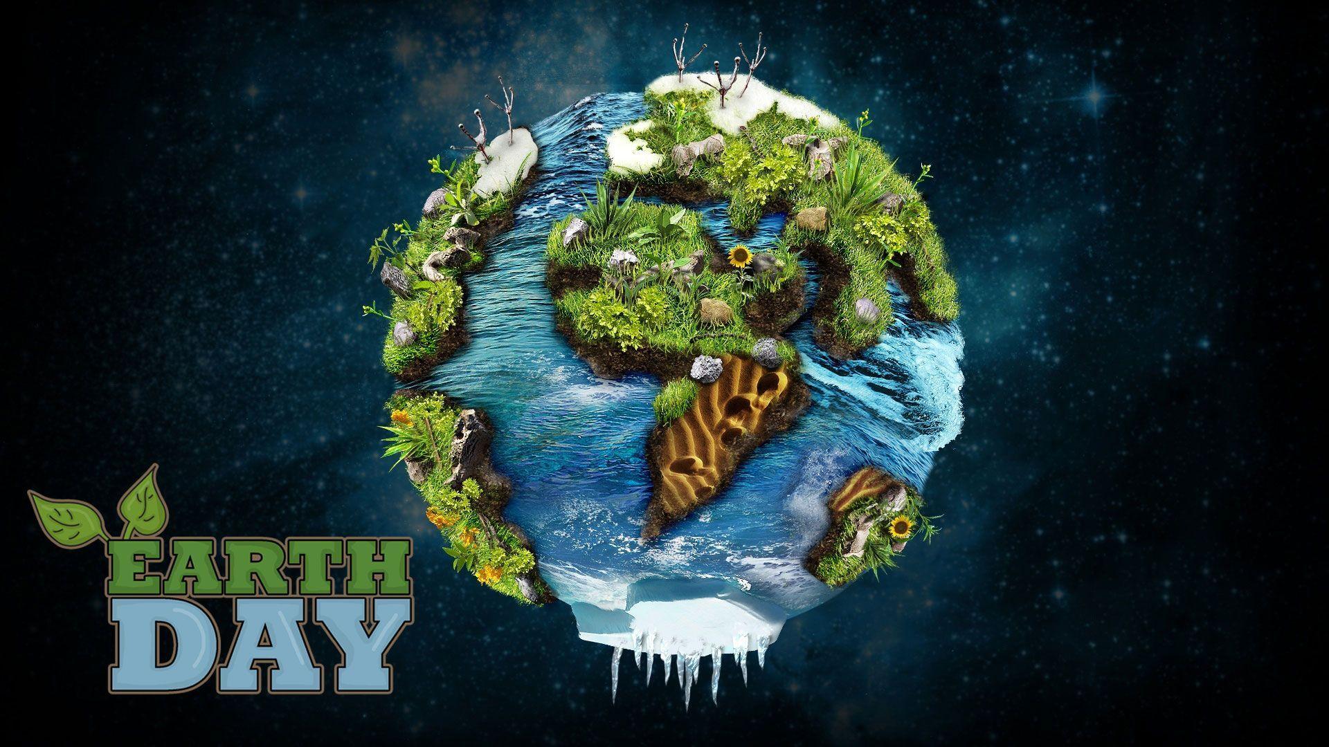 Happy Earth Day Green PC Hd Image Wallpapers