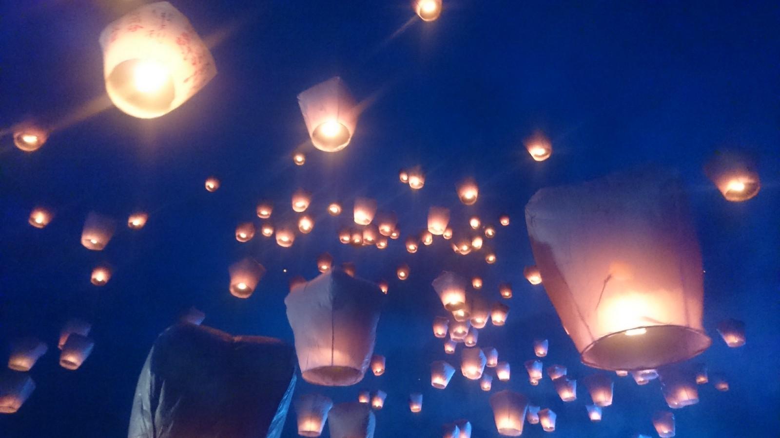 Pingxi》Sky Lantern Festival 2018 – Kinkei8 – Medium