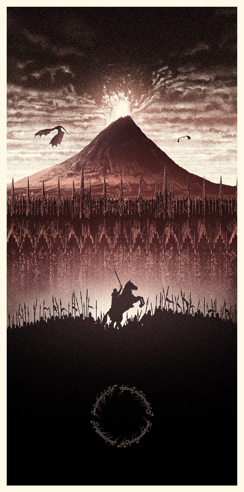 Amazing LORD OF THE RINGS Poster Art!