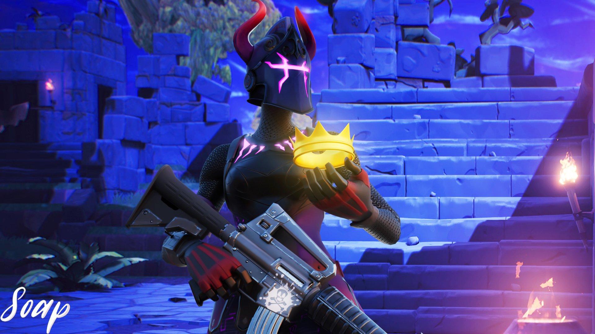 Dark Red Knight Fortnite wallpapers