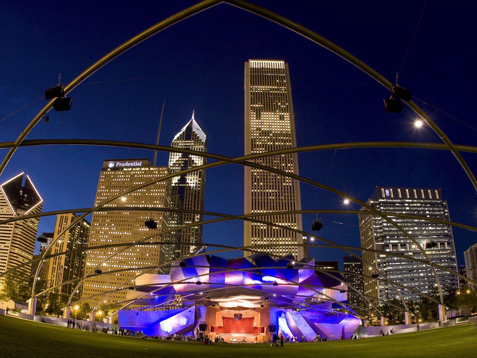 Pavilion Millennium Park Chicago Illinois Wallpapers in format