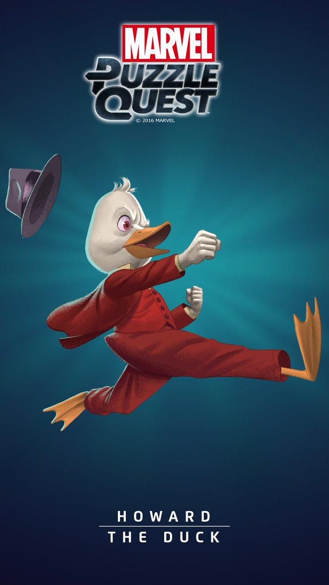 Bill Rosemann on Twitter: These @MarvelPuzzle Howard the Duck