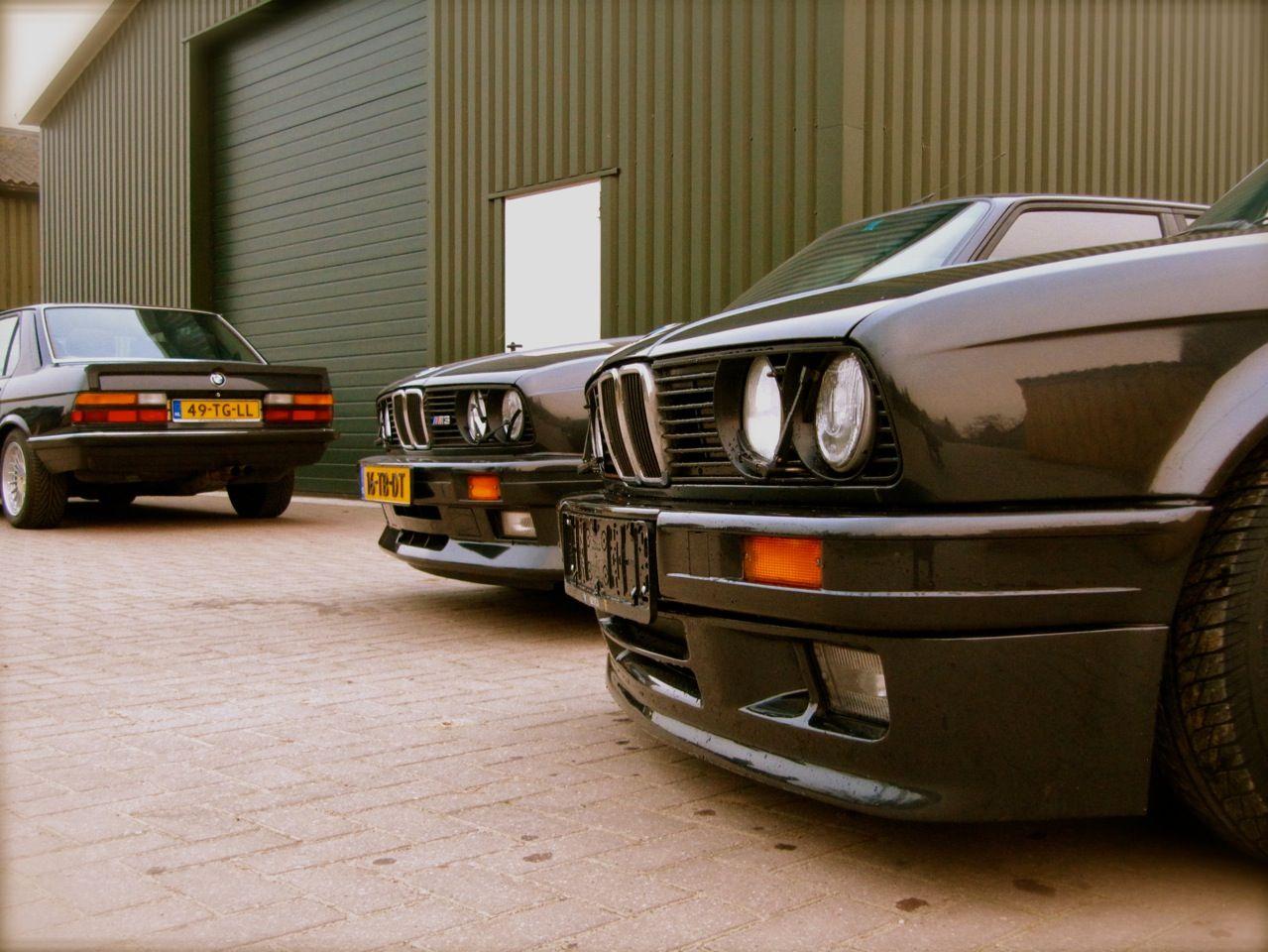 E28 Alpina B7 Turbo, E30 M3, E30 325i M