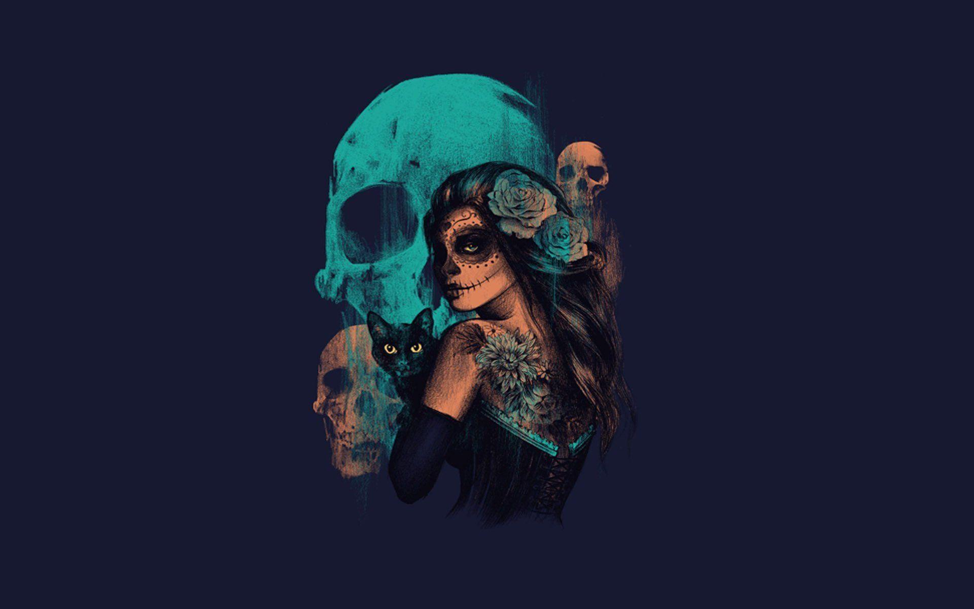 Day Of The Dead Makeup Wallpapers