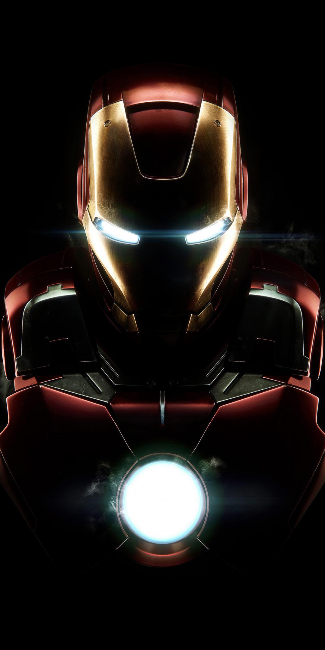 Download wallpapers iron man, dark, armor, mark vii, honor