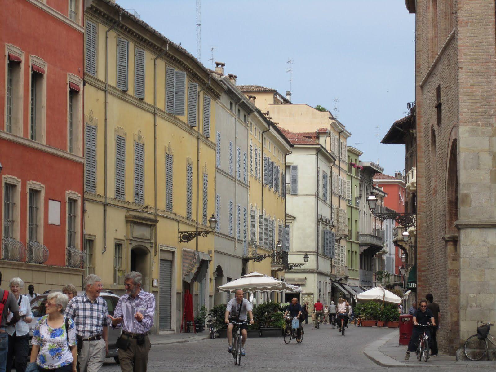 City street in Parma, Italy wallpapers and image