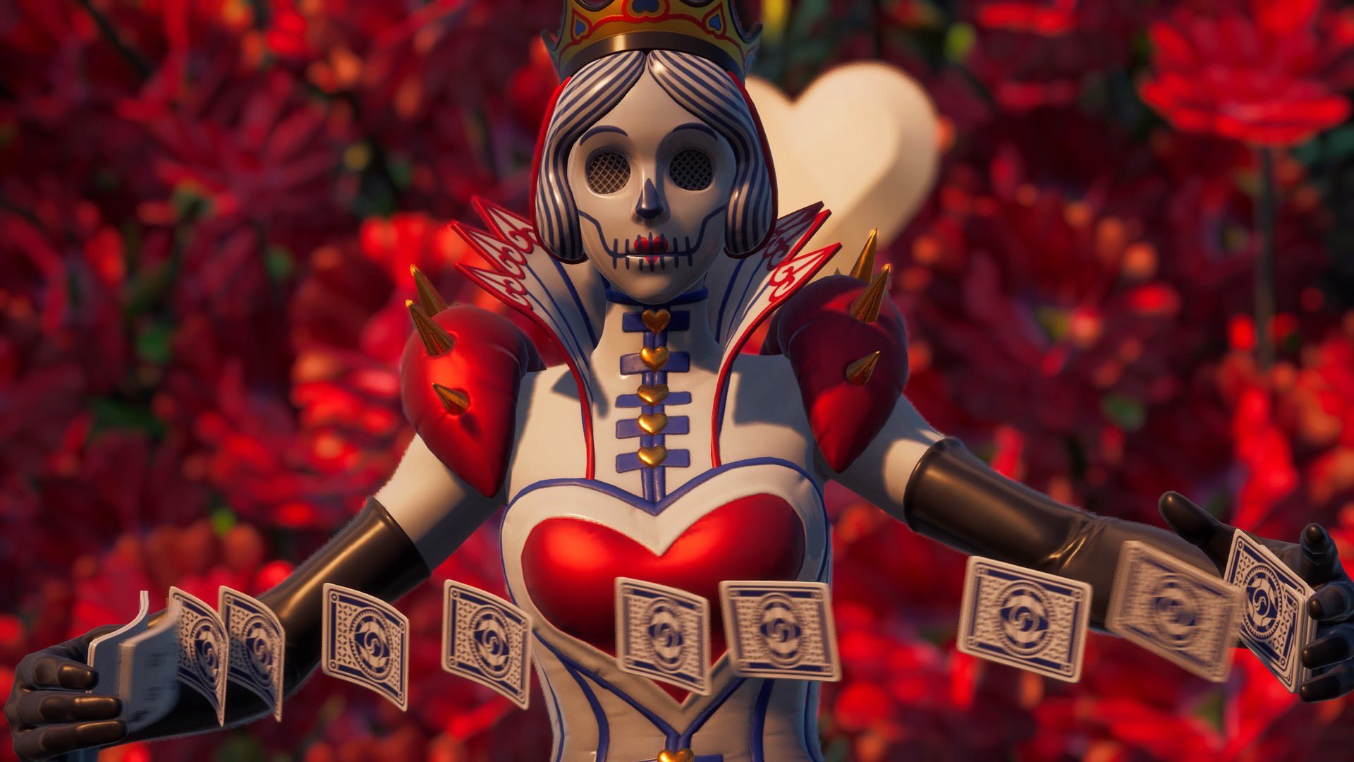 Queen of Hearts Fortnite wallpapers