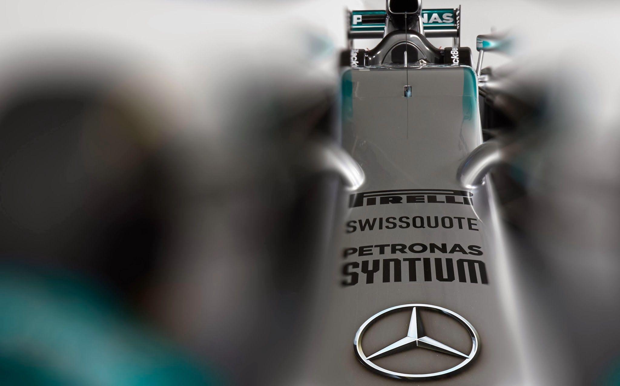 The Mercedes AMG Petronas W04