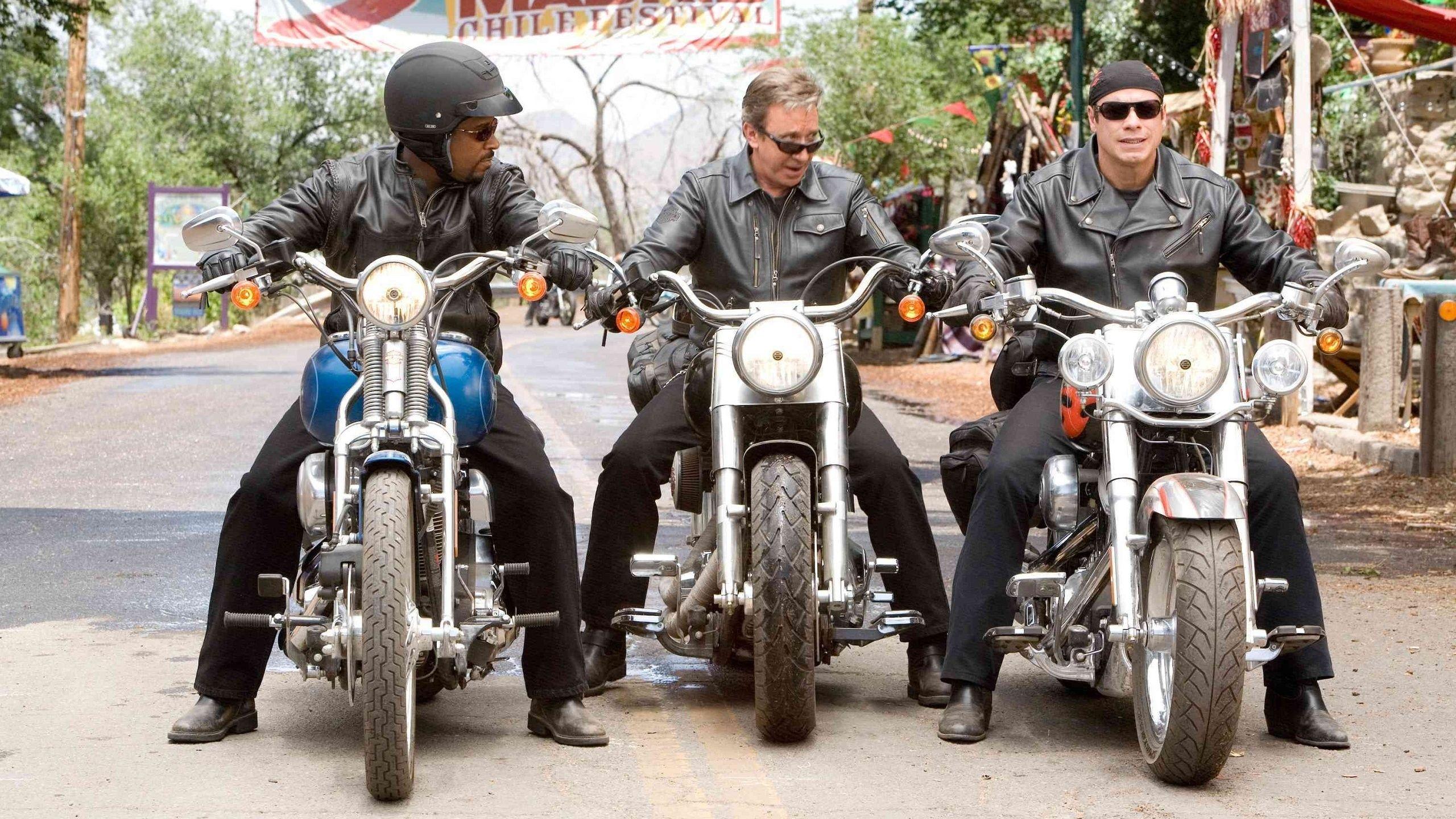 Martin Lawrence, Tim Allen, John Travolta, Bikers, Bikes