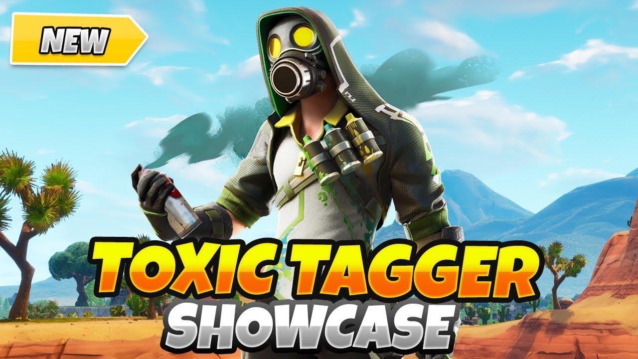 Toxic Tagger Fortnite wallpapers