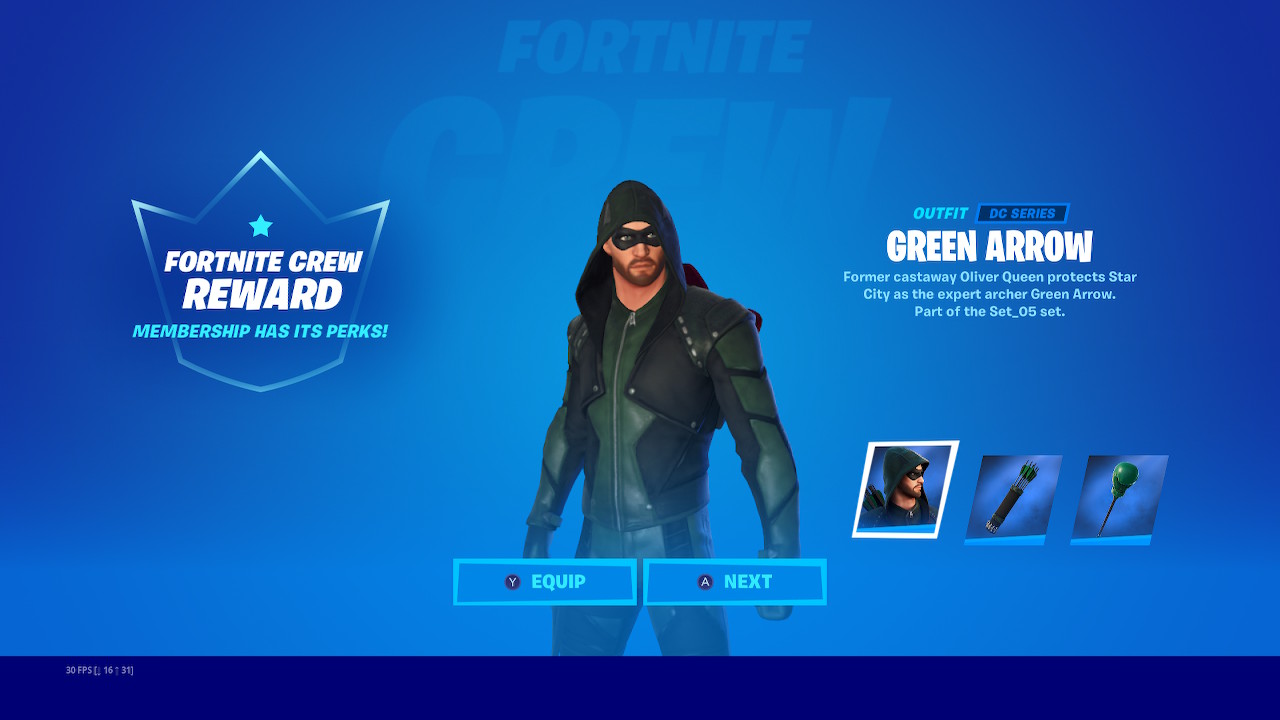 Green Arrow Fortnite wallpapers