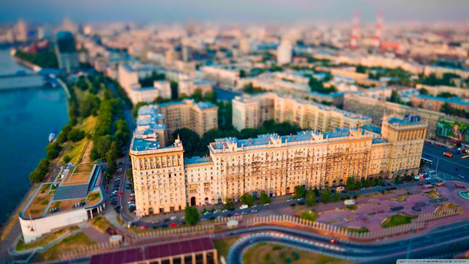 Aerial View Of Moscow HD desktop wallpapers : High Definition