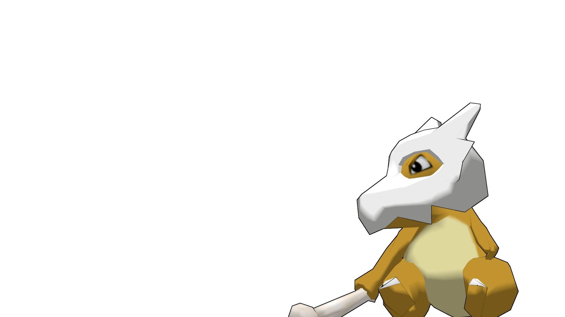 Cubone: Sit, Version 2 by TheModerator