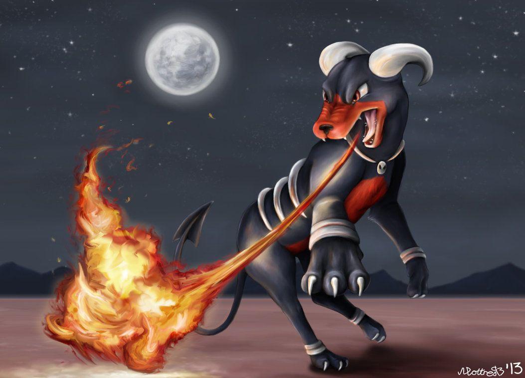 Houndoom by moltres93