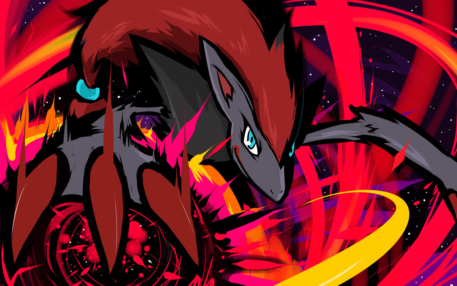 Wide HDQ Zoroark Wallpapers