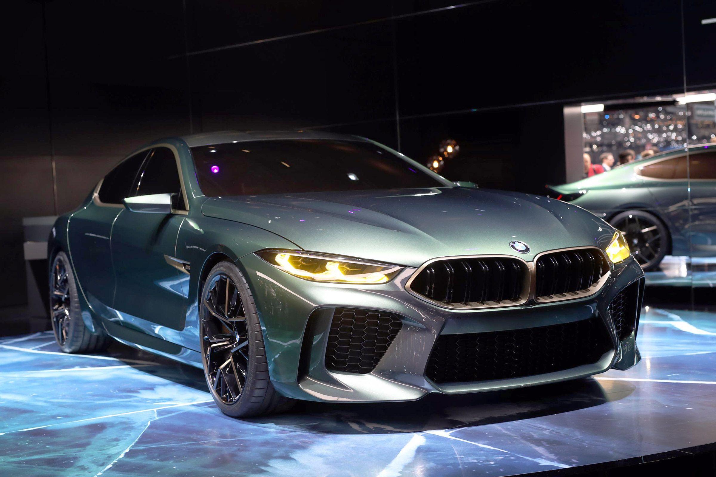 BMW M8 Gran Coupe Concept unveiled at Geneva