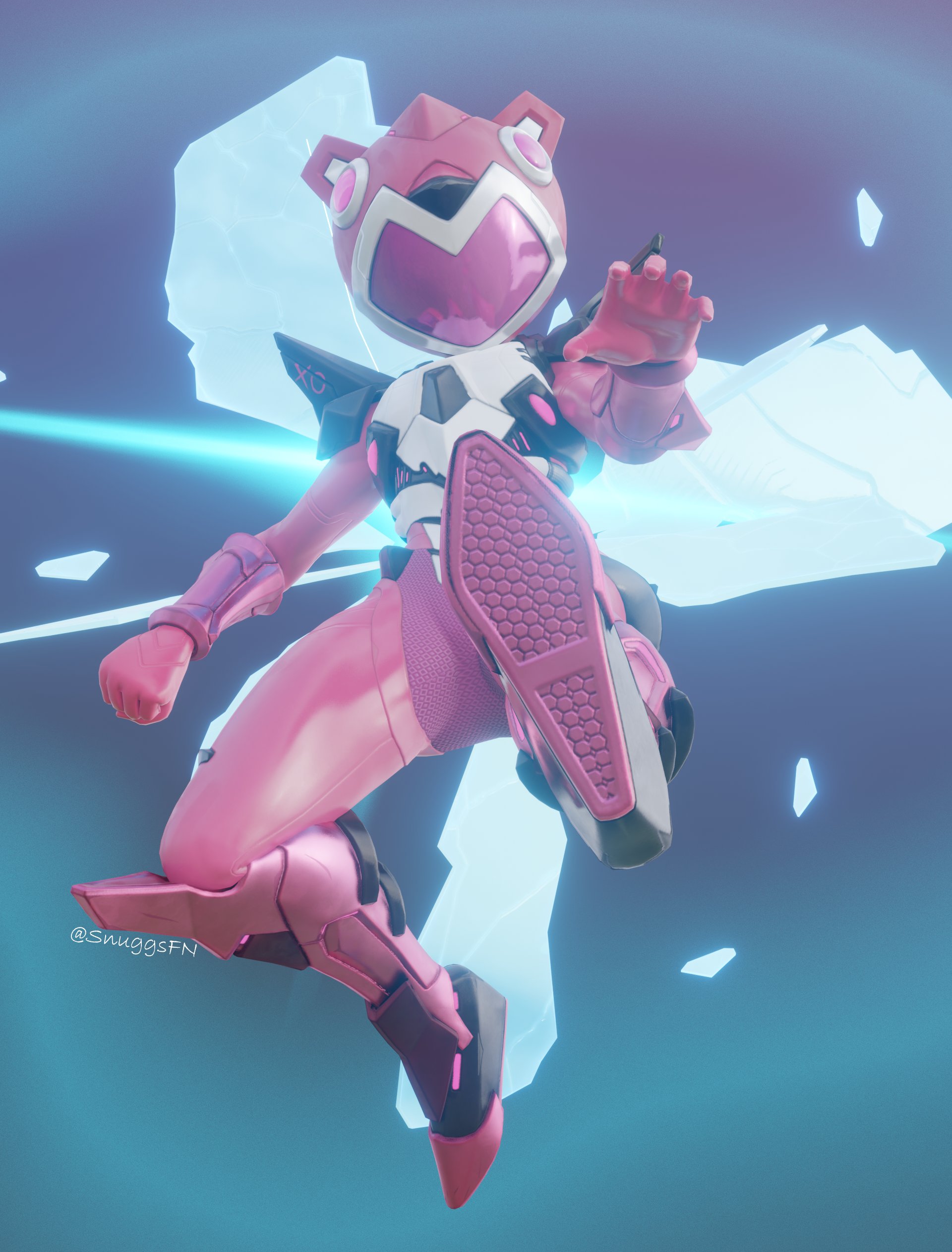 Mecha Cuddle Master Fortnite wallpapers