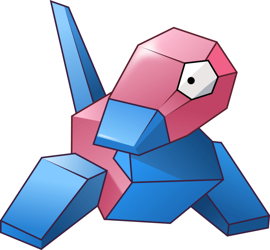 Porygon vector by UmbraVivens