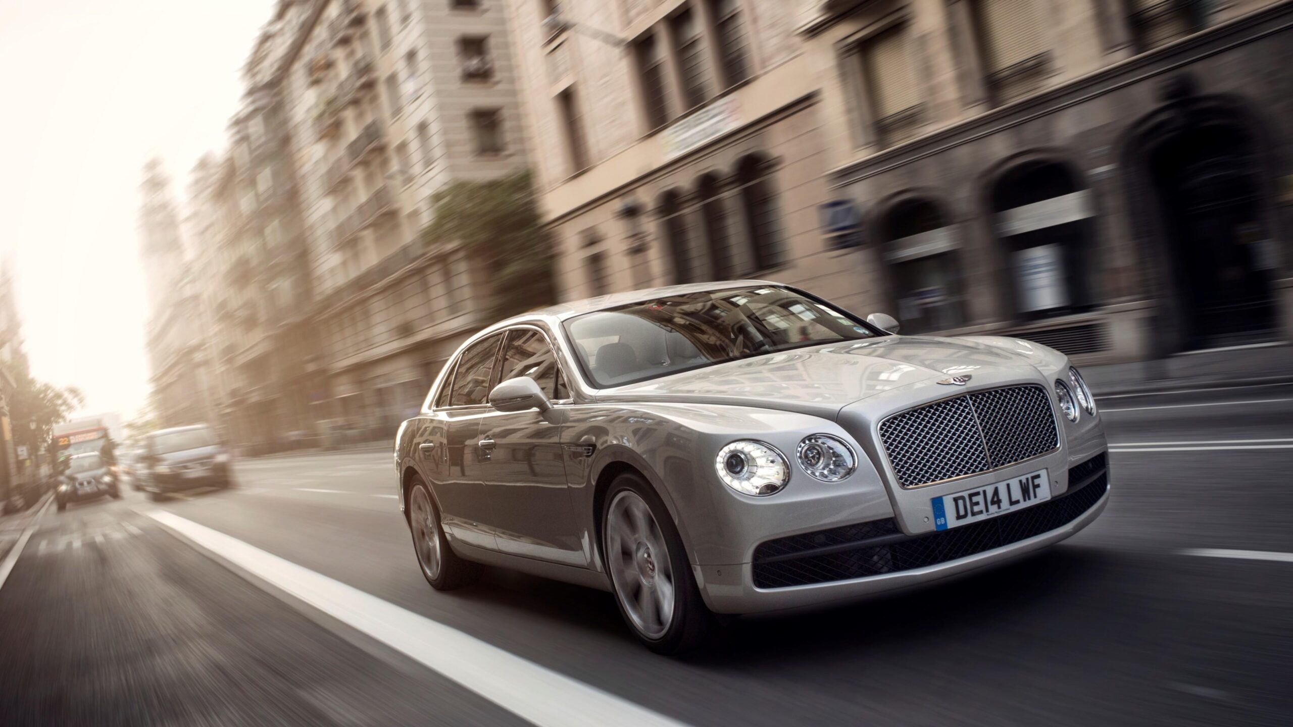 Wallpapers Bentley Flying Spur, sedan, luxery, grey., Cars & Bikes