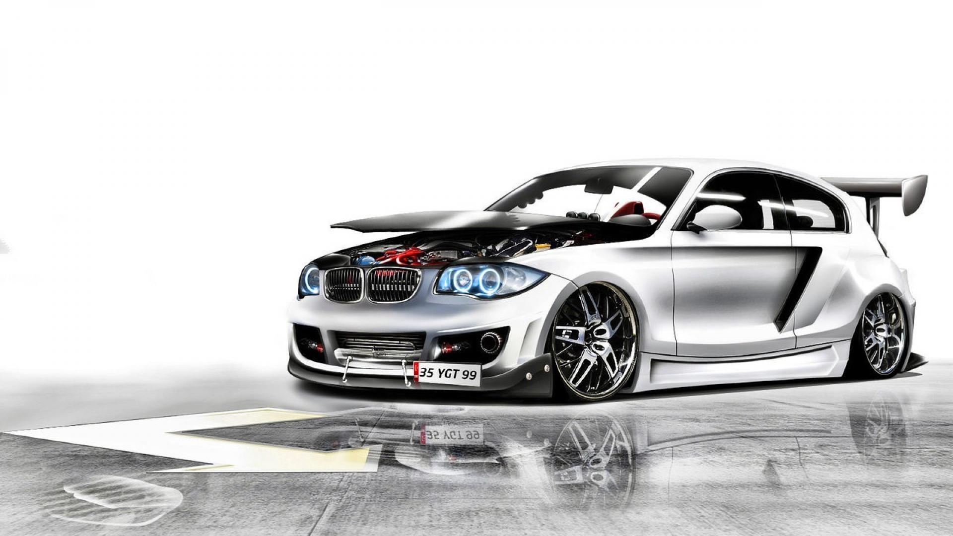 Cars tuning 3d bmw 1 series wallpapers