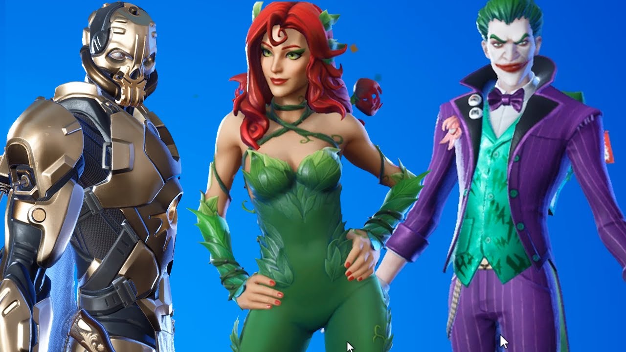 Poison Ivy Fortnite wallpapers