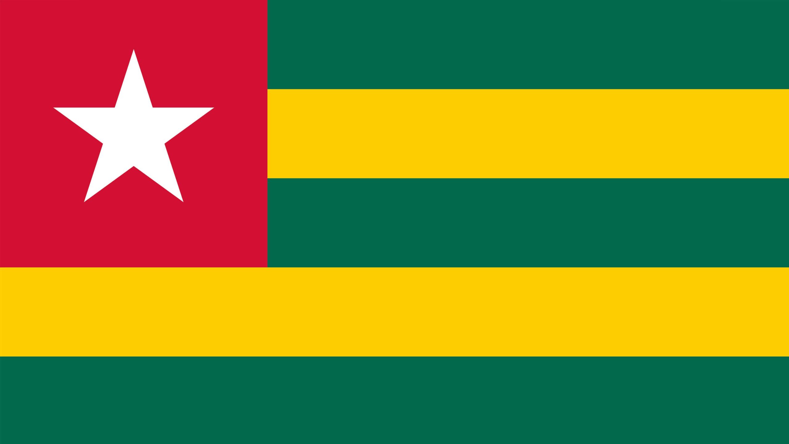 Togo Flag UHD 4K Wallpapers