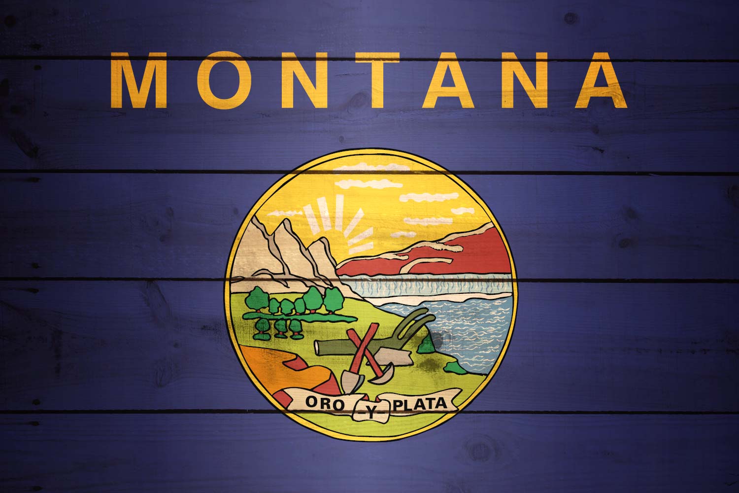 Flag of Montana