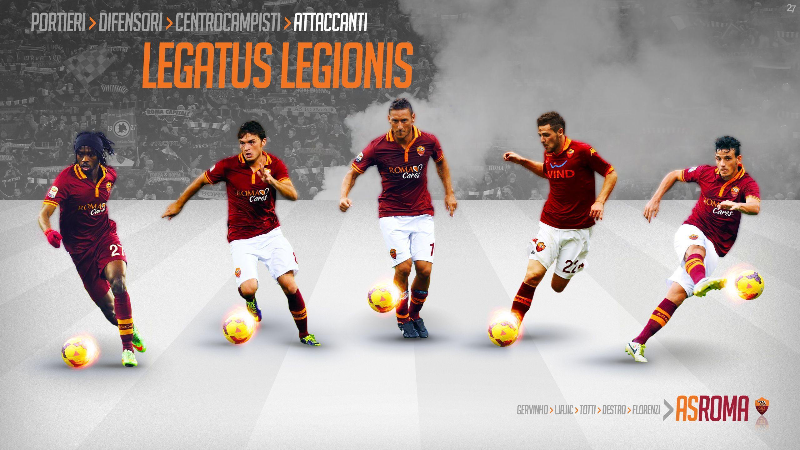 As Roma FC Desktop Backgorund