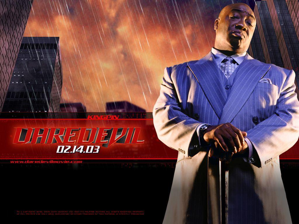 Michael Clarke Duncan as the Kingpin of Crime Wilson Fisk! rip! only