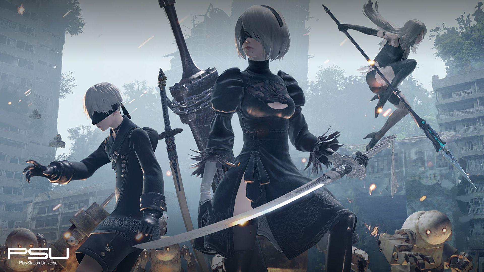 Nier Automata PlayStation Wallpapers