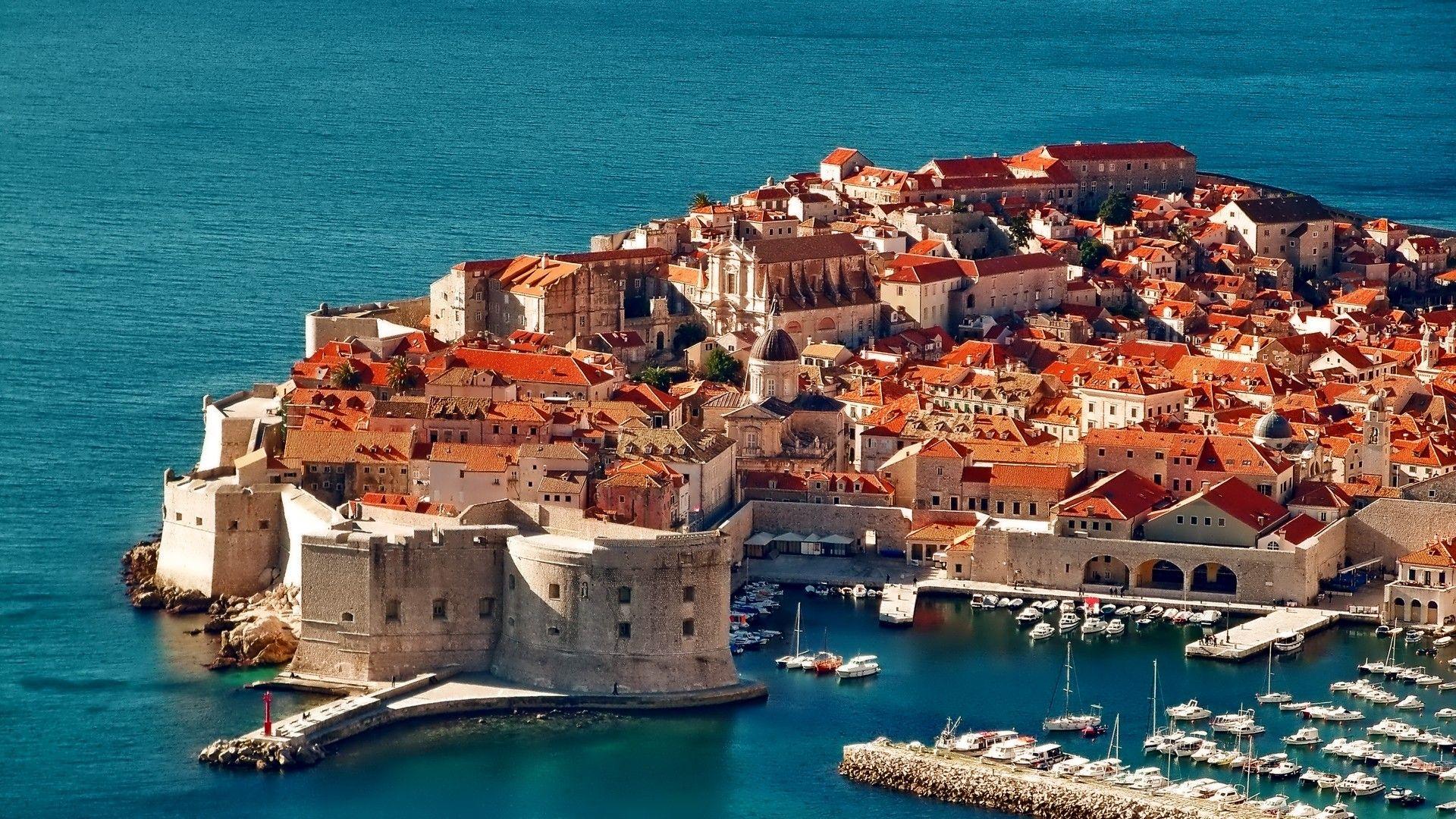 Dubrovnik Houses Chorwacja House Sea Dual Wallpapers ~ Houses for HD