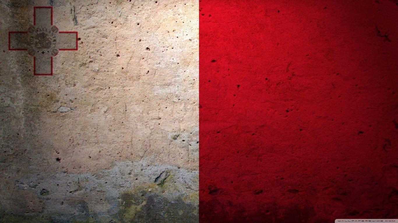 Grunge Flag Of Malta HD desktop wallpapers : High Definition : Mobile