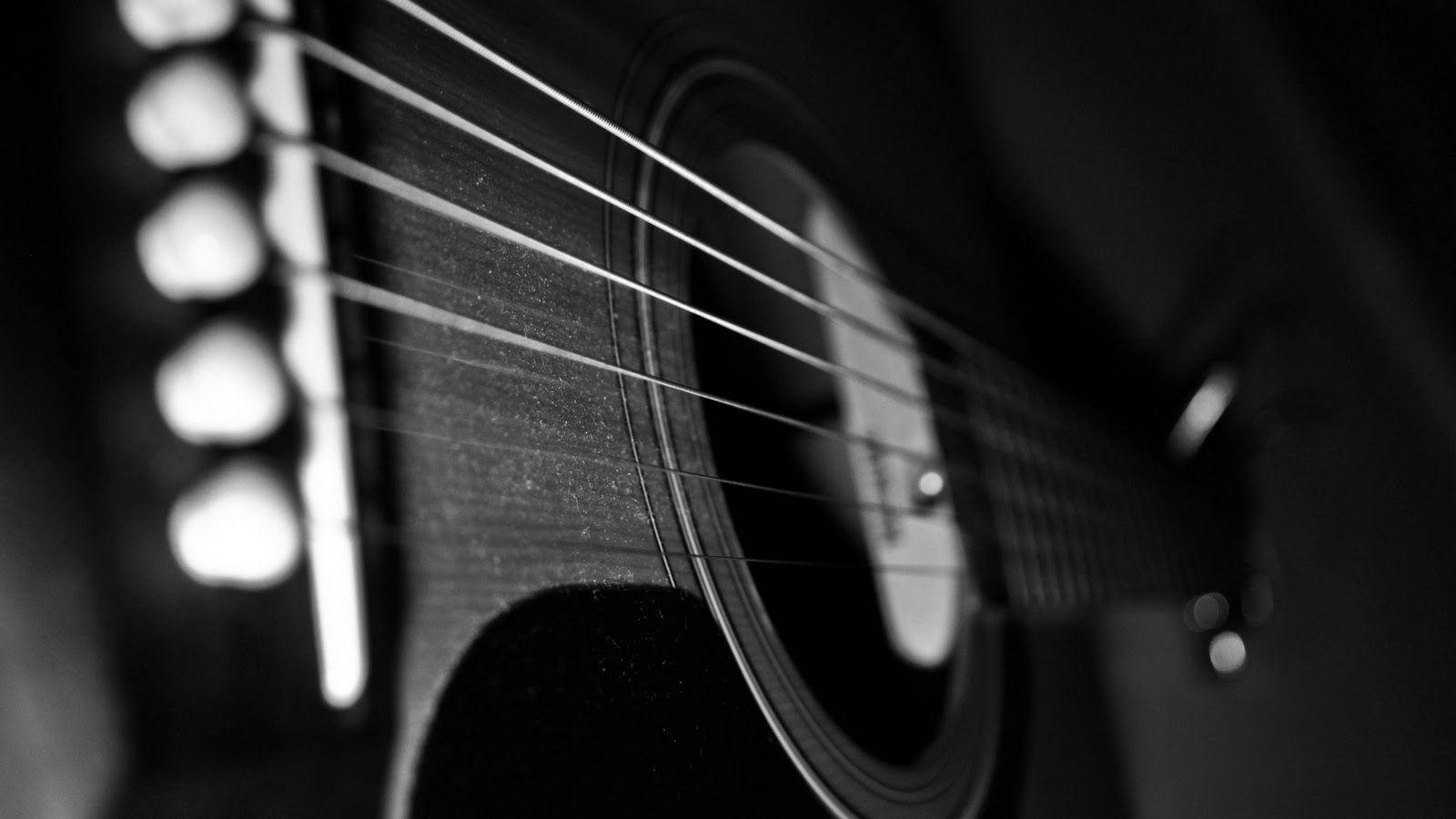 Wallpapers For > Black Acoustic Guitar Wallpapers Hd