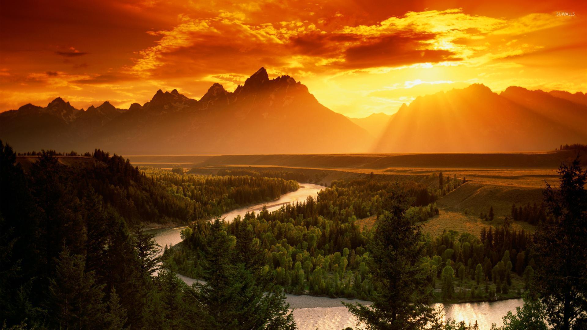 Snake River in Grand Teton National Park wallpapers