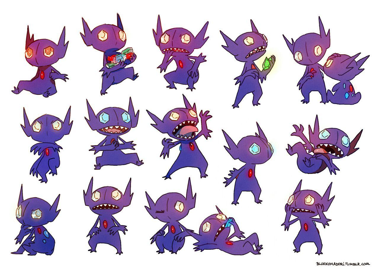 Sableye by bluekomadori