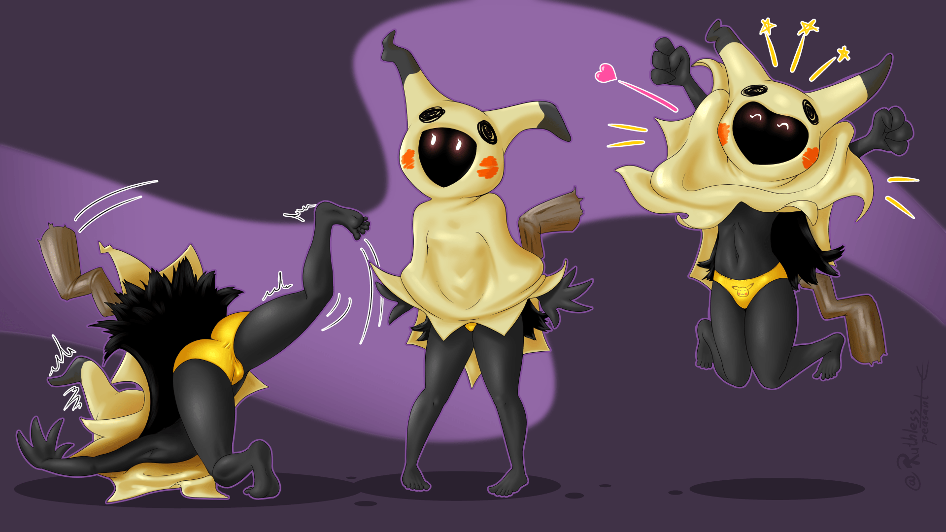 Mimikyu by RuthlessPeasant on Newgrounds