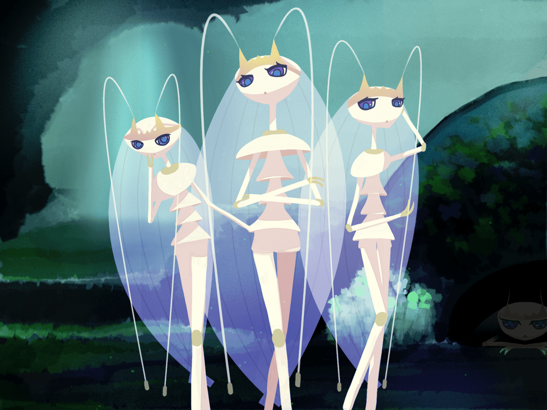 Some Pheromosa I drew