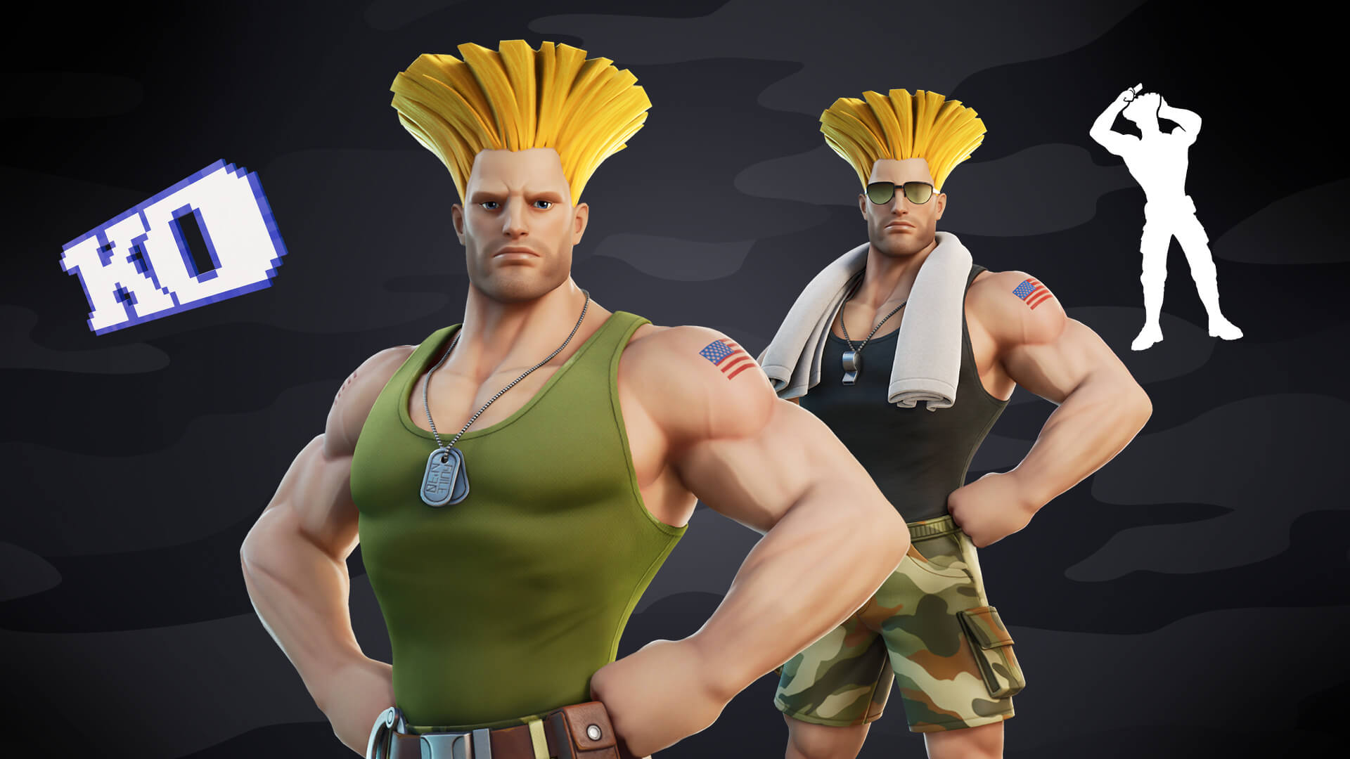 Round 2: Street Fighter’s Cammy and Guile Soldier On in Fortnite