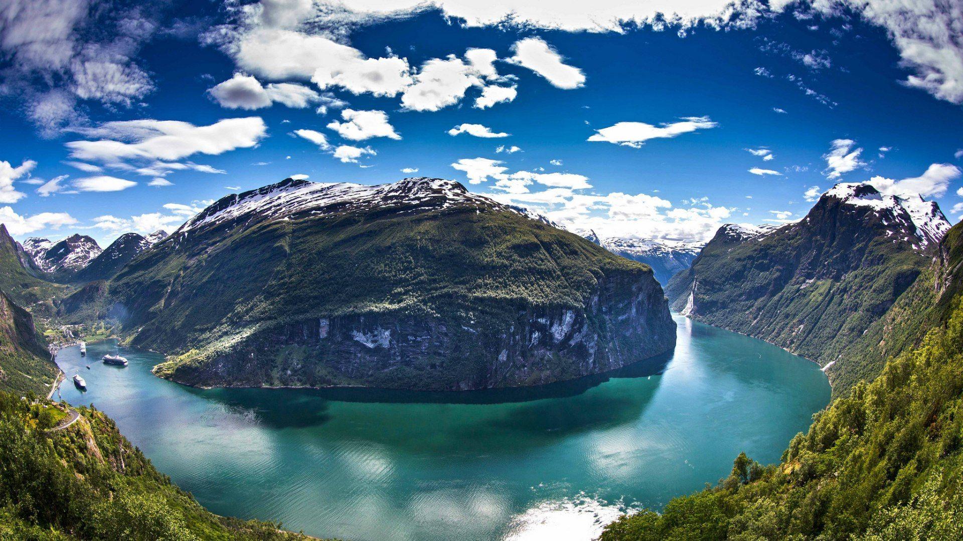 Fjord region Sunnmøre, Norway wallpapers and image