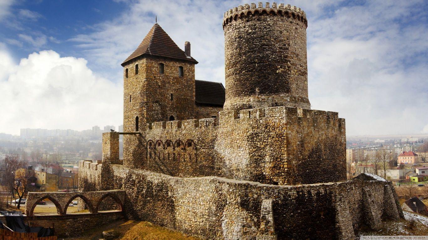 Bedzin Castle, Poland HD desktop wallpapers : High Definition