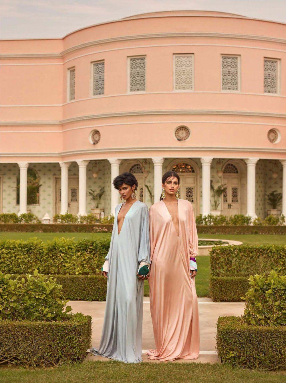 Saffron Vadher & Radhika Nair Wear Opulent Beauty Lensed By Greg