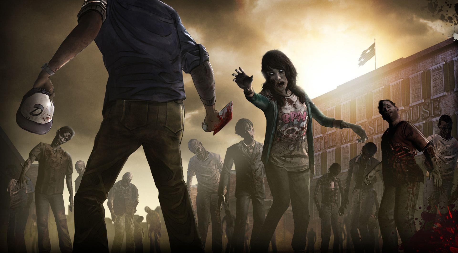 Image For > Walking Dead Game Wallpapers