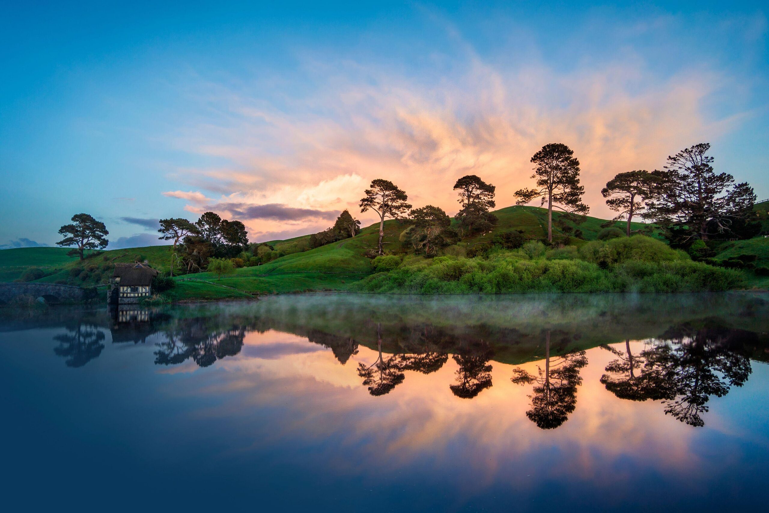 Daily Wallpaper: Hobbiton, New Zealand