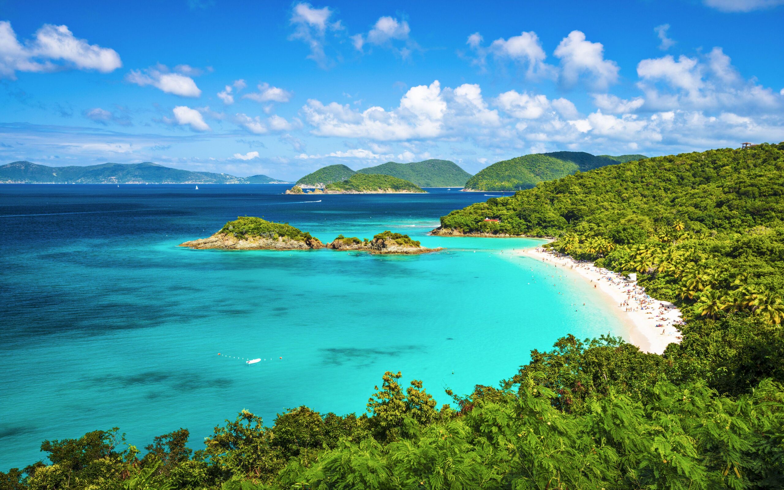 Beach Trunk Bay St. John Virgin Islands National Park Us Virgin