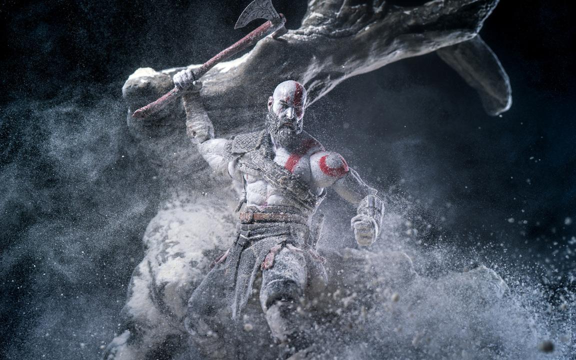 Kratos God Of War Video Game Resolution HD 4k