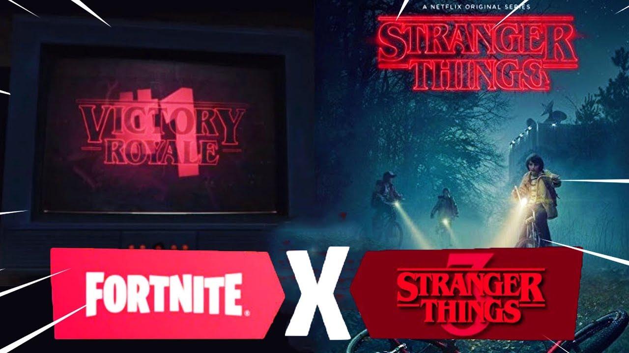 Fortnite x Stranger Things wallpapers