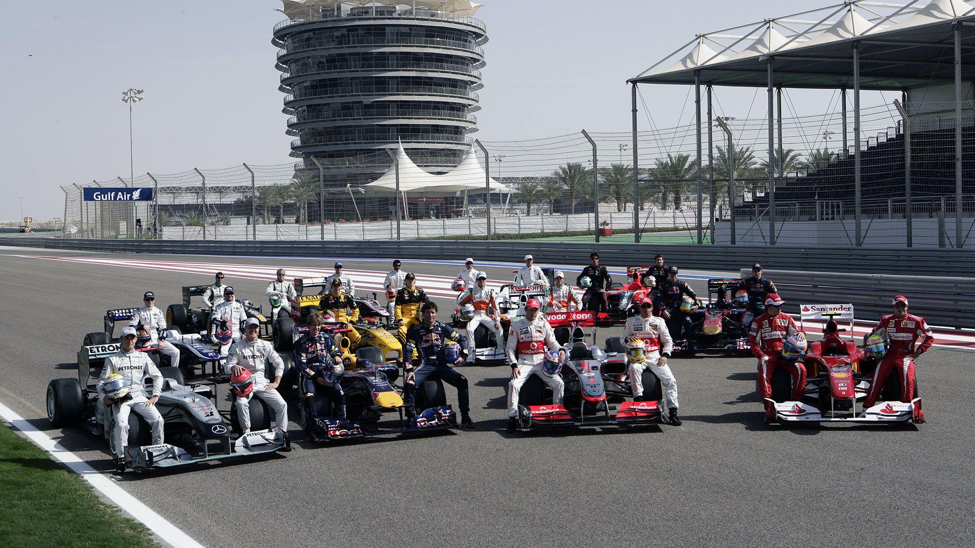 HD Wallpapers 2010 Formula 1 Grand Prix of Bahrain